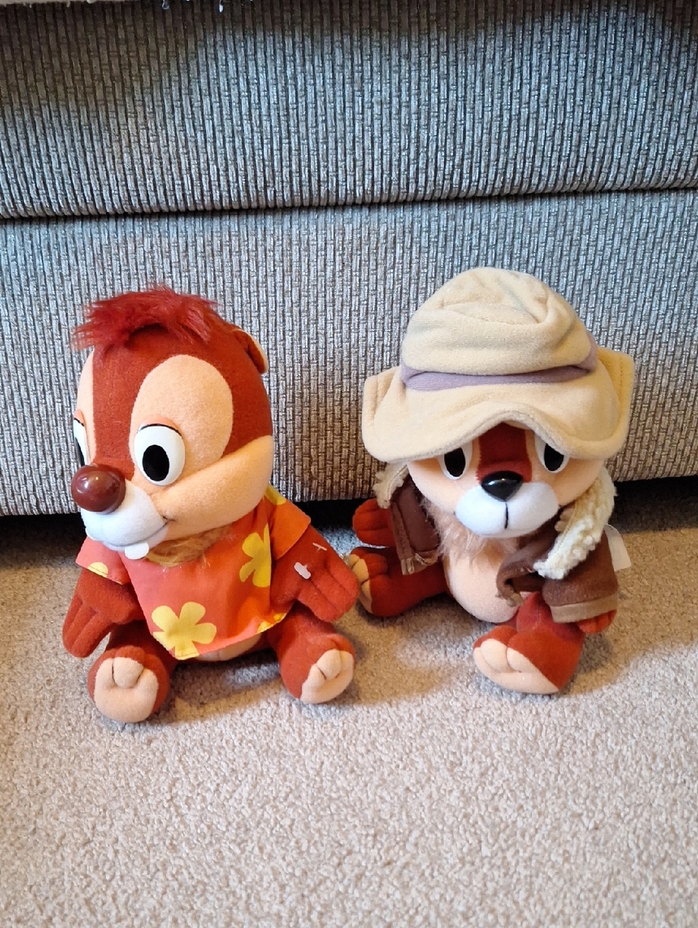 Disney Vintage Chipmunks Stuffies